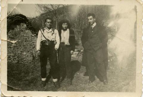 Antonio Fellini con Carlo Suzzi