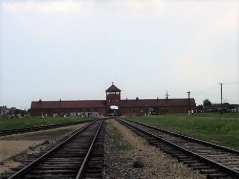 Ingresso di Auschwitz 